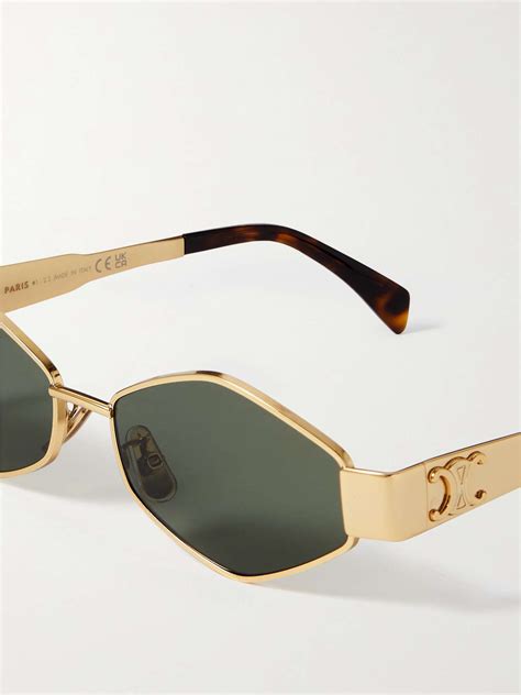 celine glasses gold frame|Celine glasses frames for women.